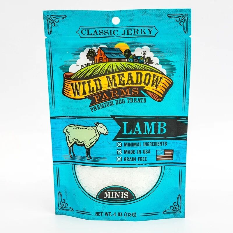 Oval-Window Dog Jerky Pouch