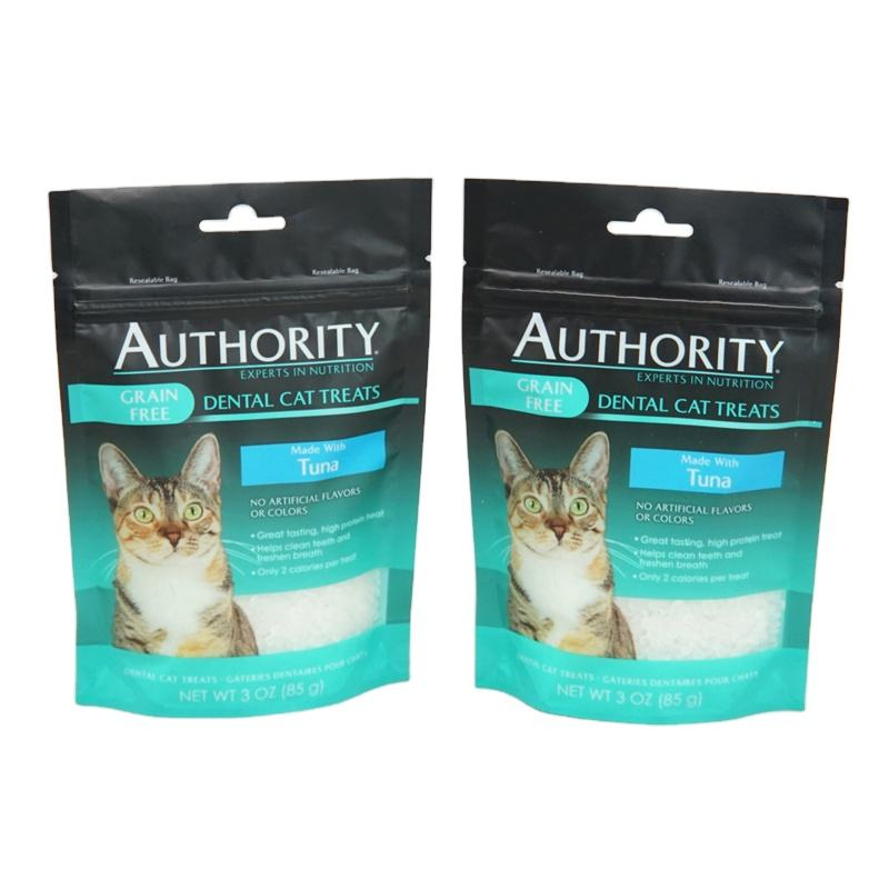 Resealable Cat Treat Pouch