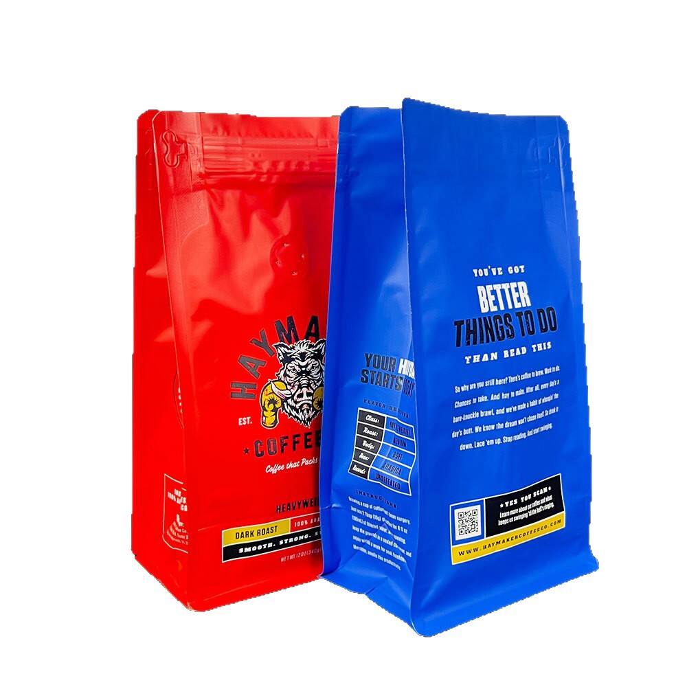 Coffee Bean Pouch with Valve
