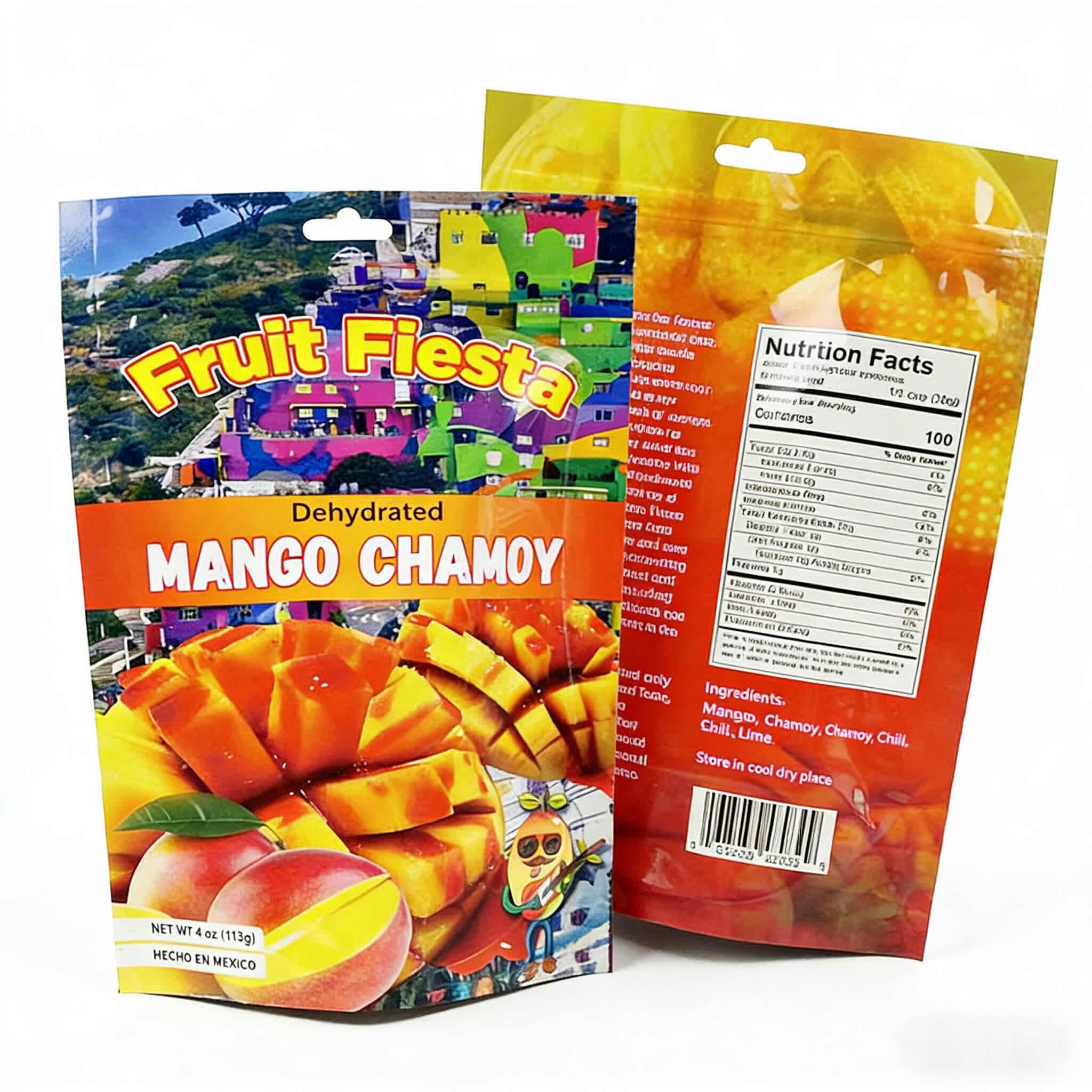 Glossy Dried Mango Pouch