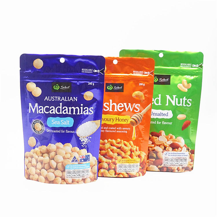 Metallized Nut Stand-Up Pouch
