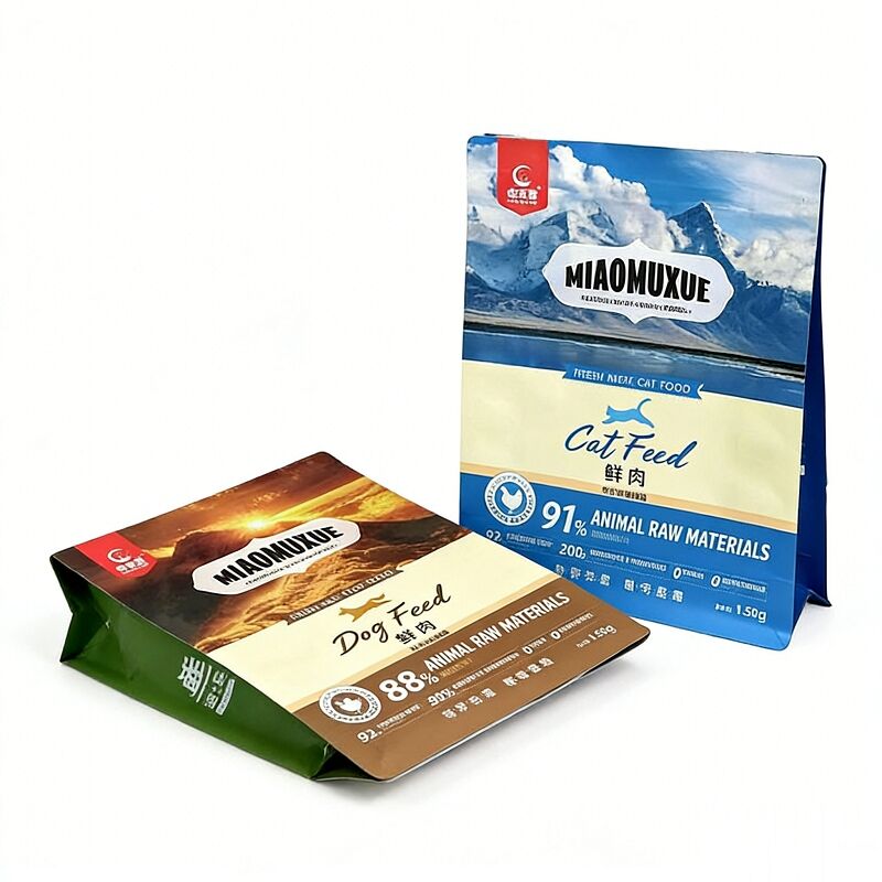 Square-Bottom Pet Food Bag