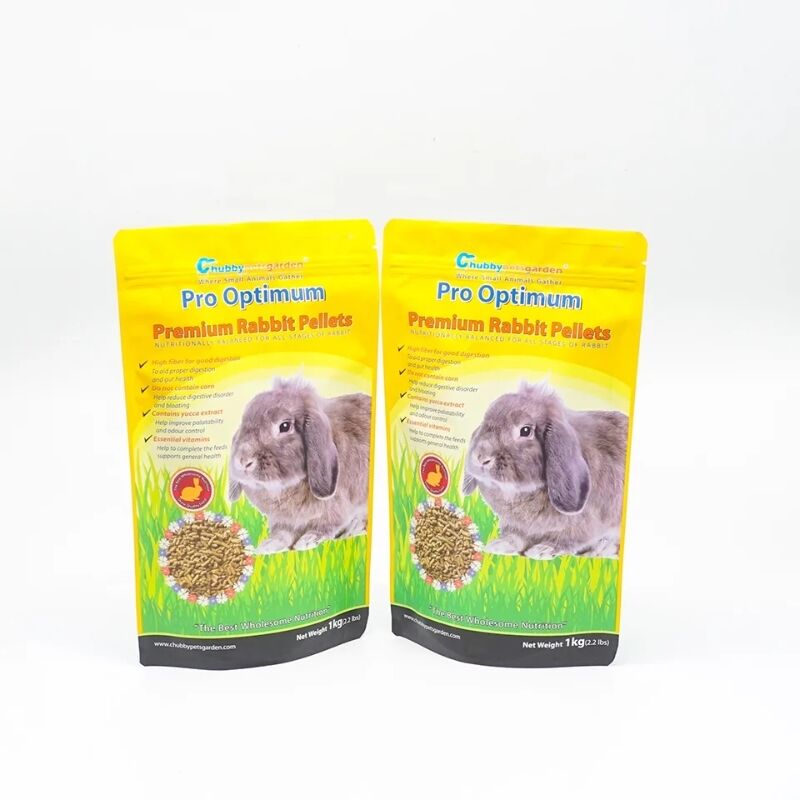 Metallized Small-Animal Feed Pouch