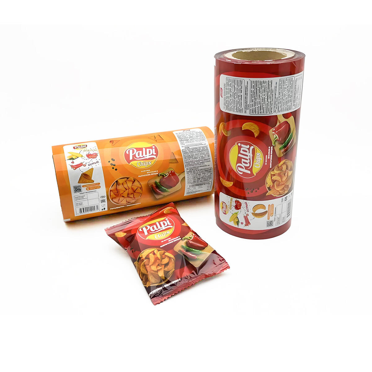 Metallic Potato Chip Roll Film